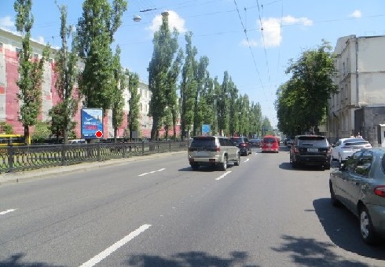 Фото рекламной плоскости по адресу Шевченко б-р
