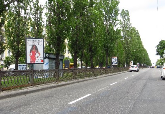 Фото рекламної площини за адресою Шевченко б-р