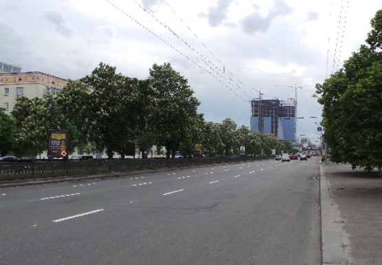 Фото рекламной плоскости по адресу Победы пр.