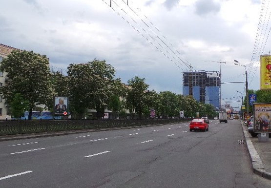 Фото рекламной плоскости по адресу Победы пр.