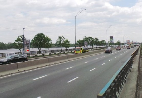 Фото рекламной плоскости по адресу Набережное шоссе (эл. опора № 28-29)