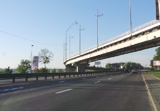 Фото рекламной плоскости по адресу Набережное шоссе (эл. опора № 88)