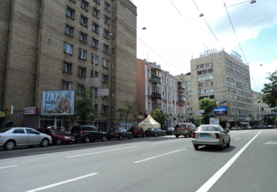 Фото рекламної площини за адресою Саксаганского ул., 43