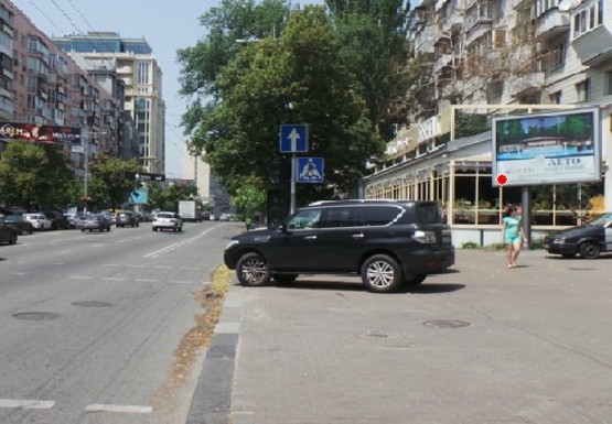 Фото рекламной плоскости по адресу Большая Васильковская ул., 85 - 87