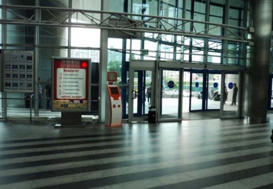 Фото рекламної площини за адресою Центральный холл (Южный терминал)