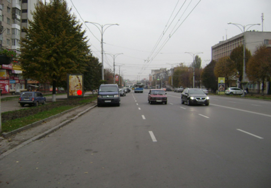 Фото рекламної площини за адресою Коцюбинского ул., 11 (№2)