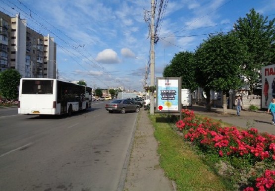 Фото рекламной плоскости по адресу Коцюбинского ул., 24