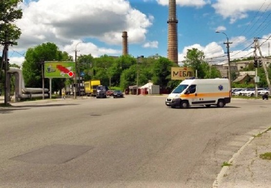 Фото рекламной плоскости по адресу Космическая ул. - Мандрыковская ул.