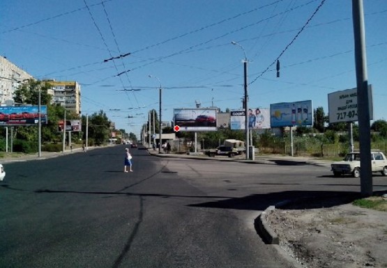 Фото рекламной плоскости по адресу Калиновая ул. - Янтарная ул.