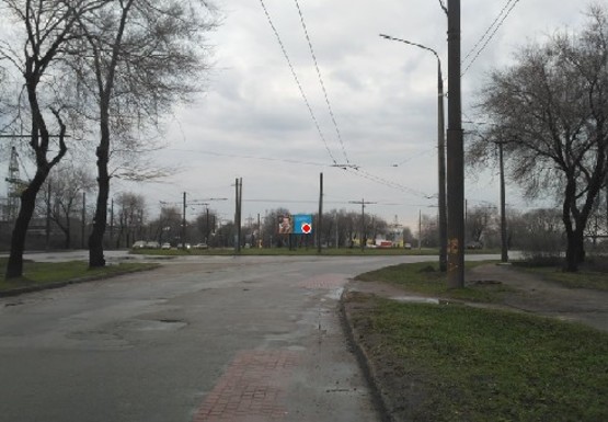 Фото рекламной плоскости по адресу Южное шоссе - Седова ул.