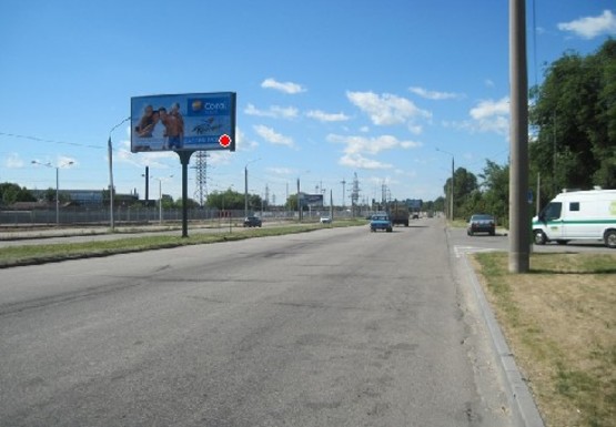Фото рекламной плоскости по адресу Набережная магистраль, р. Московка