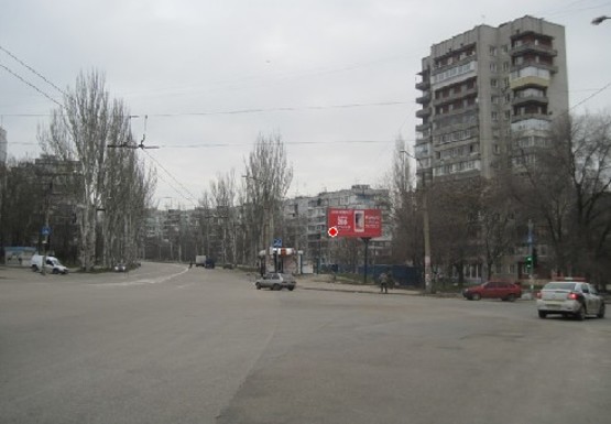 Фото рекламной плоскости по адресу Чумаченко ул. - Олимпийская  ул.