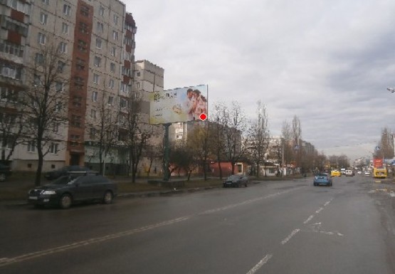Фото рекламной плоскости по адресу Иоанна Павла ІІ ул., 30 (ранее Строителей ул.)