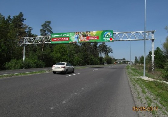 Фото рекламної площини за адресою Трасcа Н-01, Новая Обуховская, 33,050