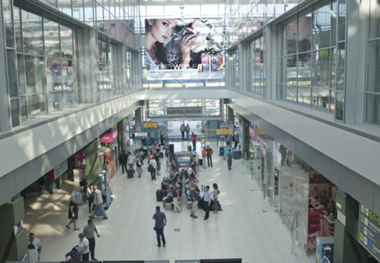 Фото рекламной плоскости по адресу Центральный холл, 1 этаж (Терминал А)