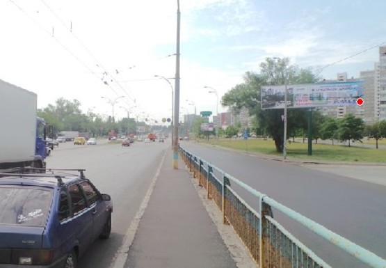 Фото рекламной плоскости по адресу Академика Заболотного ул., 12