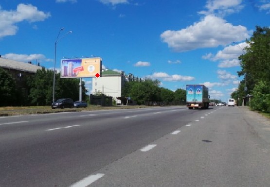 Фото рекламной плоскости по адресу Броварской пр. (эл.оп. №241)