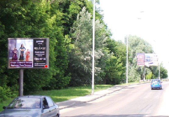 Фото рекламної площини за адресою Железнодорожное шоссе, 240м до Тимирязевской ул. (BackLit)