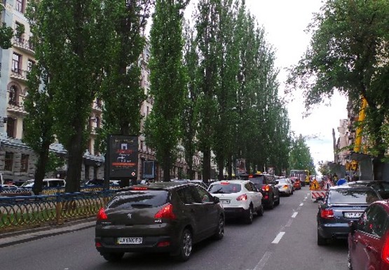 Фото рекламной плоскости по адресу Шевченко б-р