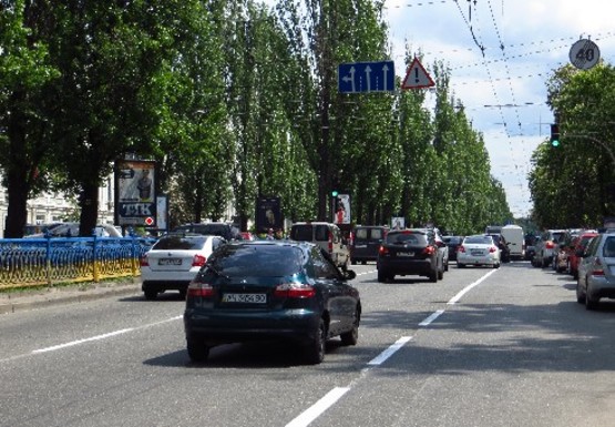 Фото рекламної площини за адресою Шевченко б-р