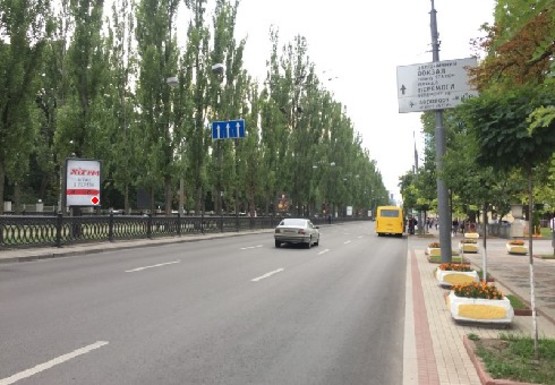 Фото рекламної площини за адресою Шевченко б-р