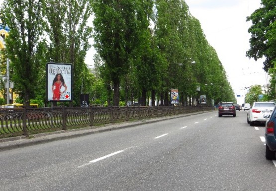 Фото рекламной плоскости по адресу Шевченко б-р