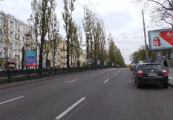 Фото рекламной плоскости по адресу Шевченко б-р