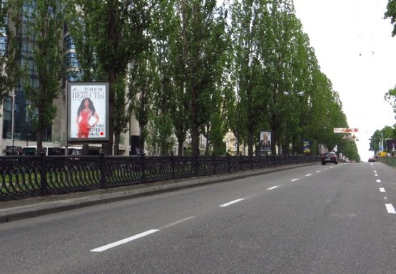 Фото рекламной плоскости по адресу Шевченко б-р