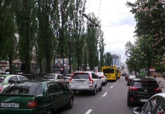 Фото рекламної площини за адресою Шевченко б-р