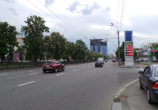 Фото рекламной плоскости по адресу Победы пр.