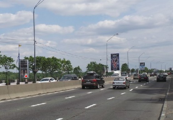 Фото рекламной плоскости по адресу Набережное шоссе (эл. опора № 18)