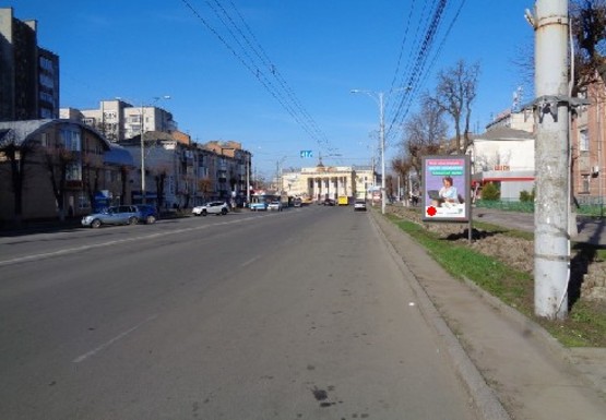 Фото рекламної площини за адресою Коцюбинского ул., 56