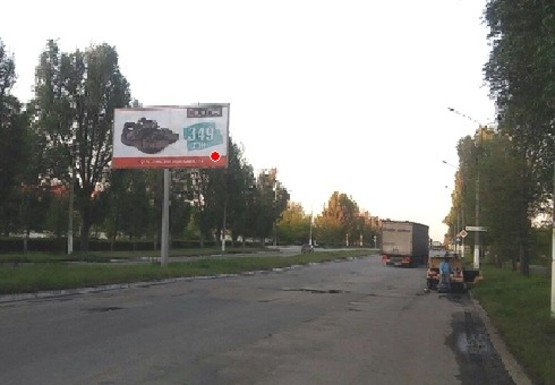 Фото рекламной плоскости по адресу Елизаветовская трасса - пр-т Победы