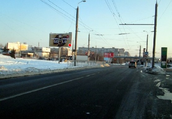 Фото рекламної площини за адресою Янтарная ул. - Калиновая ул.