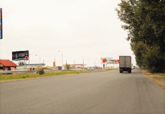 Фото рекламной плоскости по адресу Донецкое шоссе, выезд из города, АЗС "Пропан"