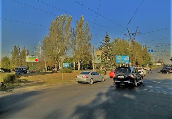 Фото рекламной плоскости по адресу Моторостроителей ул. - Иванова ул.