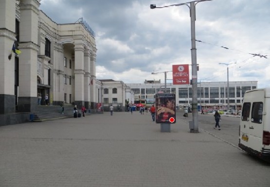 Фото рекламної площини за адресою Привокзальная пл.