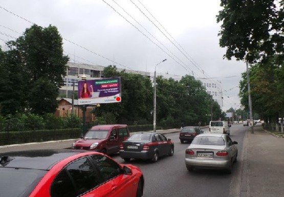 Фото рекламної площини за адресою Кирилловская ул., 160 (бывш. Фрунзе ул.)