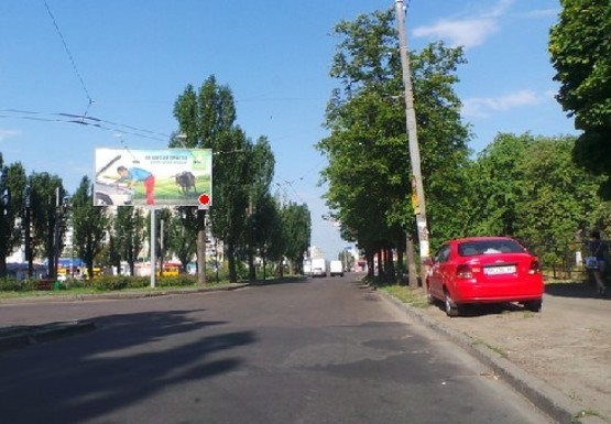 Фото рекламної площини за адресою Вернадского б-р, 100м до Палладина пр.