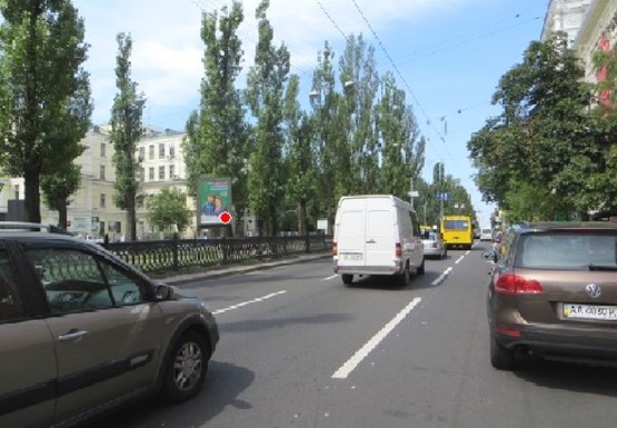 Фото рекламної площини за адресою Шевченко б-р