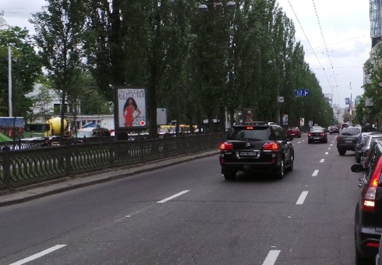 Фото рекламної площини за адресою Шевченко б-р