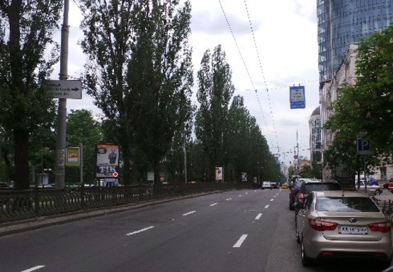 Фото рекламной плоскости по адресу Шевченко б-р