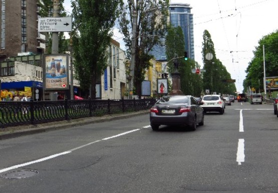 Фото рекламної площини за адресою Шевченко б-р