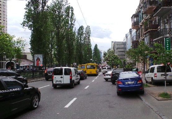 Фото рекламної площини за адресою Шевченко б-р