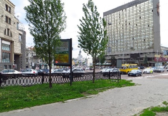 Фото рекламной плоскости по адресу Шевченко б-р