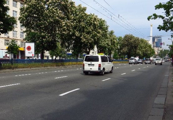 Фото рекламной плоскости по адресу Победы пр.
