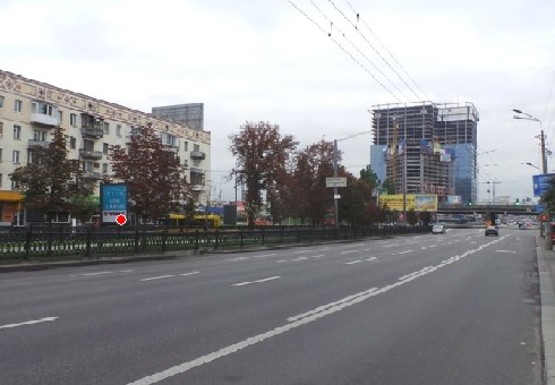 Фото рекламной плоскости по адресу Победы пр.