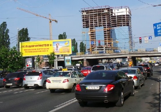 Фото рекламной плоскости по адресу Победы пр.