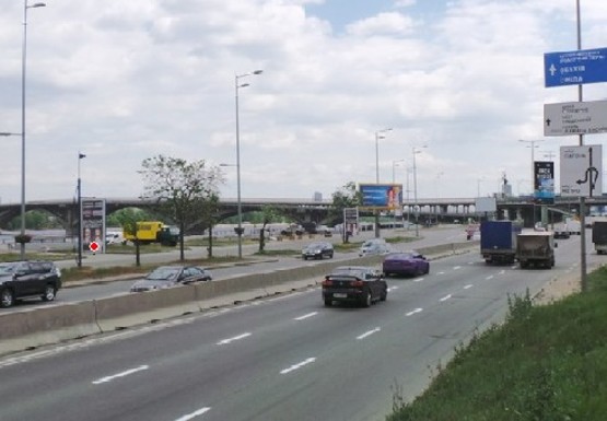 Фото рекламной плоскости по адресу Набережное шоссе (эл. опора № 49)