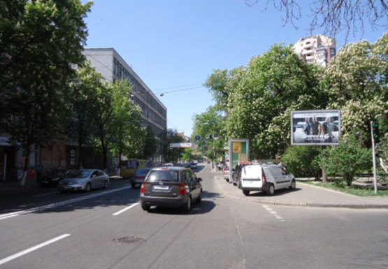 Фото рекламной плоскости по адресу Сечевых Стрельцов ул. (бывш. Артема ул.) - Кудрявская ул.